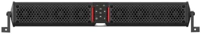 wet sounds Package - Black Stealth XT-8, 8 Speaker High Powered Sound Bar w/Remote and AS-10 10" 500 Watt Powered Stealth Subwoofer