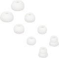 Silicone Ear Tips Earbud Replacement Tips Earbuds Eargels Earpads Earbuds Tips Compatible with Powerbeats 2/3 Wireless Beats by Dre Headphones,4 Pairs(White)