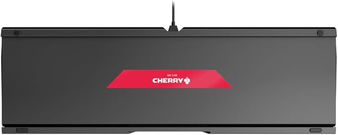 Cherry MX Board 3.0 S Wired Mechanical Keyboard | Front Face Lettering | RGB Lighting | Aluminum Housing MX Red Silent Switches for Gaming and Office