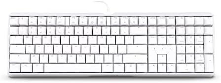 Cherry MX 3.0 S Wired Mechanical Gaming Keyboard. Aluminum Housing Built for Gamers w/MX Blue Switches. RGB Backlit Color Display Over 16m Colors. from The Makers of MX. Full Size. Pure White.