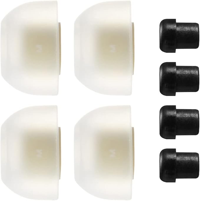 AZLA SednaEarfit MAX Standard (M) - Earbud Tips for Wireless Headphones - Noise Canceling Earbuds Replacement Tips - Eartips Compatible with Sony, Samsung, Beats, JLab, Sennheiser, Shure