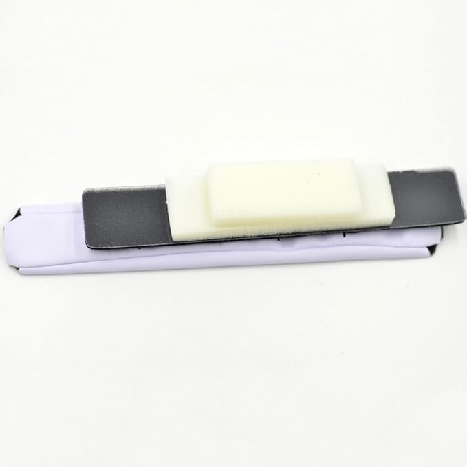 Replacement Top Headband Sponge Cushion Pad Repair Parts Compatible for Pro Detox Headphones (White)