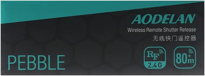 Camera Wireless Shutter Release Remote Control for Sony a7III, a9, a7RIII, a7RII, a7M3,a7M2, a7sII, A6000, HX300, RX100ii, RX100 V(A), RX100 VI, a850, a55, a67, a77, a99; Replace RM-L1AM and RM-SPR1