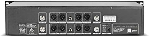 wenwen Wireless Microphone System Pro Audio 8 Channel UHF 8 Lavalier Bodypacks 8 Lapel Mic 8 Headsets for Karaoke System Meeting Church Speaking Conference Wedding Party Frequency B