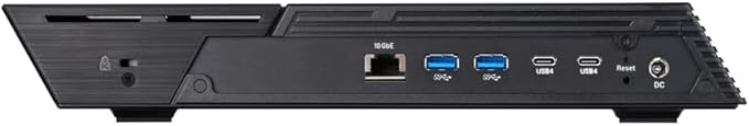 Asustor Flashstor 6 Gen 2 FS6806X 6 Bay All-SDD NAS Storage,Quad-Core 2.3GHz CPU, Dual USB 4 Ports, 10GbE Ports, 8GB RAM DDR5, Network Attached Storage with 4 x 4TB NVMe SSD