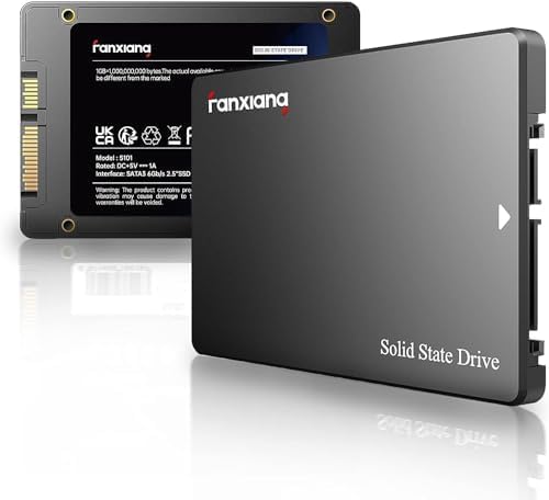 S101 250GB SSD SATA III 6Gb/s 2.5" Internal Solid State Drive, Read Speed up to 550MB/sec, Compatible with Laptop and PC Desktops(Black)