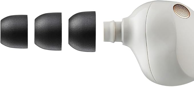 AZLA Foamax Standard (S/MS/M), Foam Earbud Tips, Memory Foam Earbud Tips for Wireless Headphones, Noise Canceling Earbuds Replacement Tips Compatible with Sony, Beats, Samsung, Skullcandy