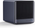 MINISFORUM N5 Pro 5-Bay Desktop AI NAS, AMD Ryzen AI 9 HX PRO 370 12-Core/24T CPU, 128GB SSD, 1x10GbE, 1x5GbE, 1xM.2+2xU.2/M.2 Slots, 2xUSB4(8K), 8K HDMI, OCuLink, Network Attached Storage (Diskless)