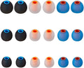 Earbud Tips Soft Silicone Earbuds Replacement Tips Fit for in-Ear Headphones(Inner Hole from 3.8mm - 4.2mm Earphones) 9 Pairs S/M/L