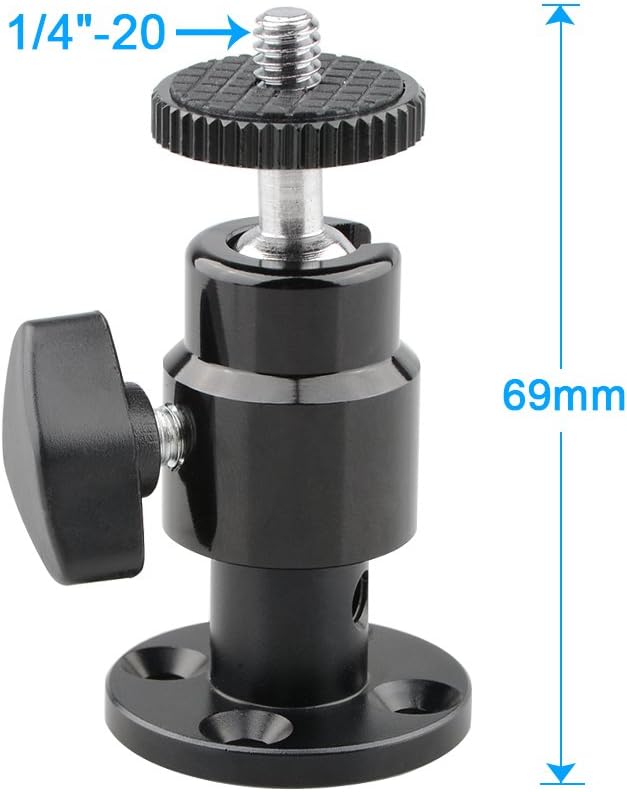 CAMVATE Photography Photo Studio Video Wall Ceiling Mount with 1/4"-20 Thread for Monitor & CCTV DVR Home Installation Surveillance System - 1180