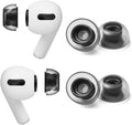 AZLA Crystal for Airpods Pro 1st & 2nd Gen (2-Pair, L) – Airpod Pro Ear Tip Replacement – Airpod Pro Tips with Premium Silicone