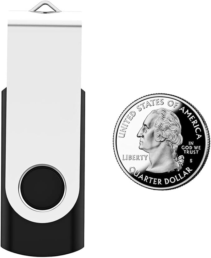 USB Flash Drive 128MB 100 Pack, Bulk USB 2.0 Thumb Drives Swivel Memory Stick Jump Drive Pen Drive,128MB 100 Pieces