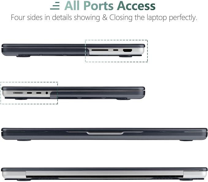 DONGKE for M4 MacBook Pro 16 Inch Case 2024 2023 2021 A3403 A3186 M3 A2991 M2 A2780 M1 A2485 Pro/Max Chip, Plastic Hard Shell Case & Keyboard Cover for Mac Pro 16 with Touch ID, Painted Florals
