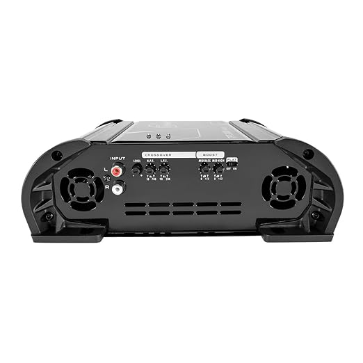 Timpano TPT-3000 1 Ohm Compact Amplifier 3000 Watts, 1 Channel, Full Range Amp Class D for The Installation of Car Speakers, Loudspeakers, Drivers and Tweeters on Car Audio Systems