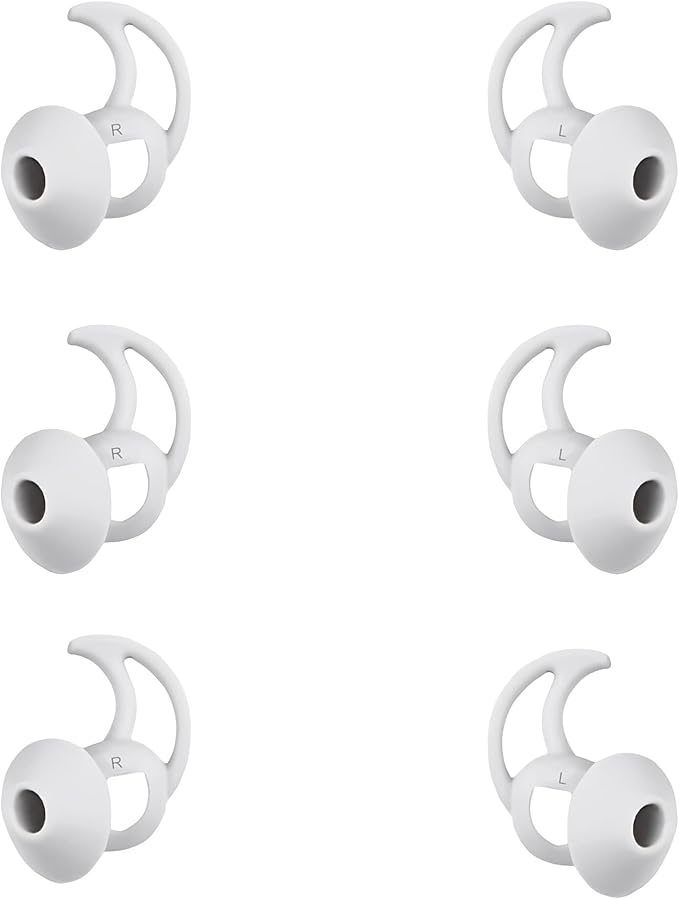 Silicone Earbud Tips 3 Pairs Small Eartips Compatible with Bose QuietComfort Earbuds and Sport Earbuds