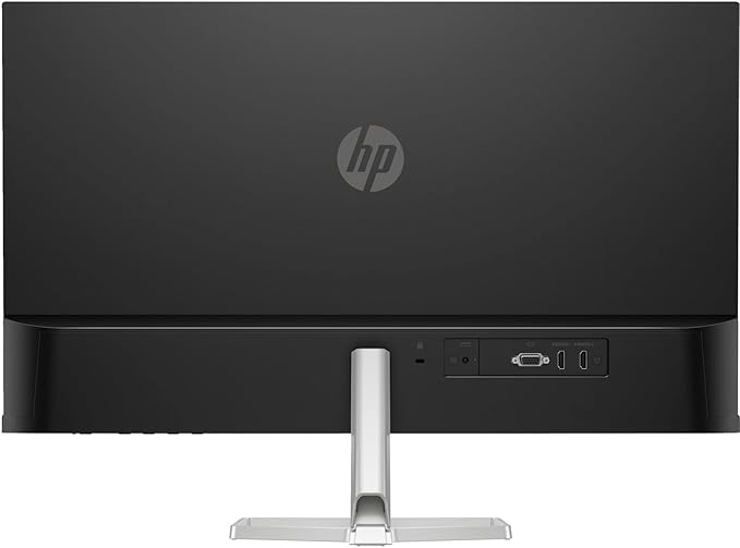 HP Series 5 527sf Monitor (Replaces M27f) 27" IPS FHD 300 nits Display, -5 to +25 Degrees Adjustable Tilt, Flicker Free, Anti-Glare, 1x HDMI, Black/Silver w/Dockztorm HUB USB Port Expander (2 Pack)