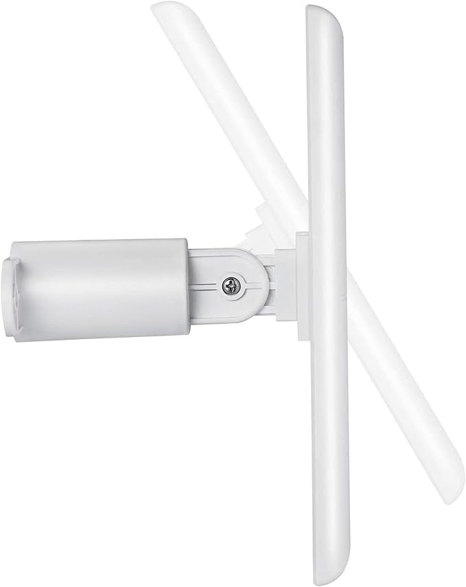Wasserstein Solar Panel Compatible with Arlo Essential 2K Outdoor Security Camera (2nd Gen) / XL (2nd Gen) & Essential Spotlight (Camera NOT Included) - (3-Pack, White)