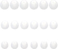 Silicone Replacement Earbud Tips Earbud Covers Fit Most in-Ear Earbuds(Inner Hole 3.8mm -5.1mm) Headphone Ear Tips Earbuds Rubber Tips 9 Pairs S M L