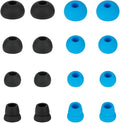 Silicone Ear Tips Earbuds Replacement Tips Compatible with Powerbeats 1/2/3 Wireless Beats by Dre Headphones,Earbud Cap (8 Pairs