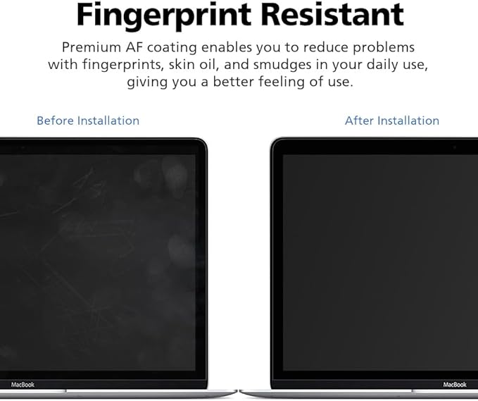 Anti Blue Light Matte Screen Protector For Macbook Air 13.6" (2024 M3) | Anti-Glare | Reducing Eye Fatigue with Blue Light Blocking Filter