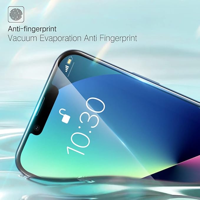 PERFECTSIGHT Anti Blue Light Screen Protector Compatible with iPhone 13 Pro Max 6.7 inch, Eye Care HD Clear Tempered Glass - Anti Eye Fatigue & Eye Dry Easy Installation