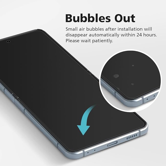 3-Pack Anti-Blue Light Matte Screen Protector For iPhone 13 Pro Max [Support Fingerprint Unlock] Anti-Glare, Anti-Fingerprint [Eye Protection] Bubble-Free Installation with Alignment Jig