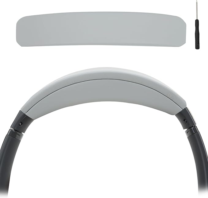Replacement Headband Pad Kit for Bose QuietComfort 45 (QC45) QC35 QC35 II Headphones (Light Gray)