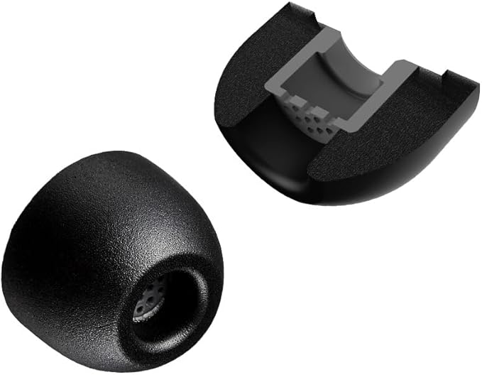 AZLA Foamax Standard (S/MS/M), Foam Earbud Tips, Memory Foam Earbud Tips for Wireless Headphones, Noise Canceling Earbuds Replacement Tips Compatible with Sony, Beats, Samsung, Skullcandy