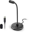 CMTECK USB Computer Microphone G009, Noise-Cancelling Recording Desktop Mic for PC/Laptop for Online Chatting, Home Studio, Podcasting, Gaming, Skype, YouTube with Mute Function(Windows/Mac)