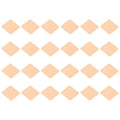 PATIKIL Copper Heatsink Pad Shims, 24 Pcs 15x15x0.1mm Copper Pad Shim IC Chipset GPU CPU Thermal Heatsink for Cooling Laptop Desktop Computer