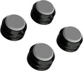 Preffair Audio Speaker Aluminum/Silicone Isolation Feet Turntable Damper Vibration Stopper Stand Absorption Shock Pad for Amplifier Preamp DAC Devices 4Pcs (Gray, 1.73"x1.18")