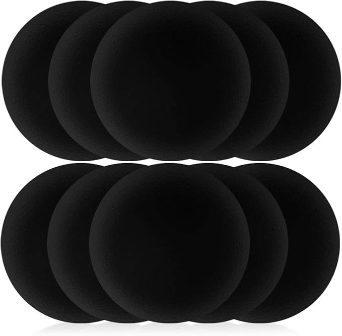 Foam Ear Pad Replacement Cushions, Headphone Earphone Headset Disposable Sponge Covers (55mm - 2.2") 5 Pairs