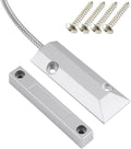 Home Security Wired Rolling Door Contact 0~100V/0.5Amp Magnetic Reed Switch OC-55 Alarm Sensor Magnetic Switch with 2 Wires for N.C. Applications