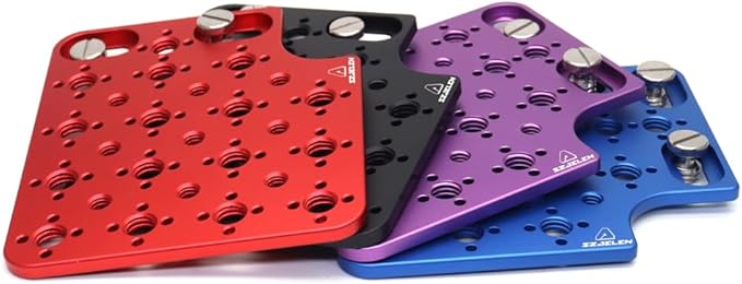 Multicolor ARRI Alexa Mini LF Expansion Side Panel Kit,Switching Mounting Camera Plate with 3/8 Screws for Camera, Monitor, Bracket(Black)