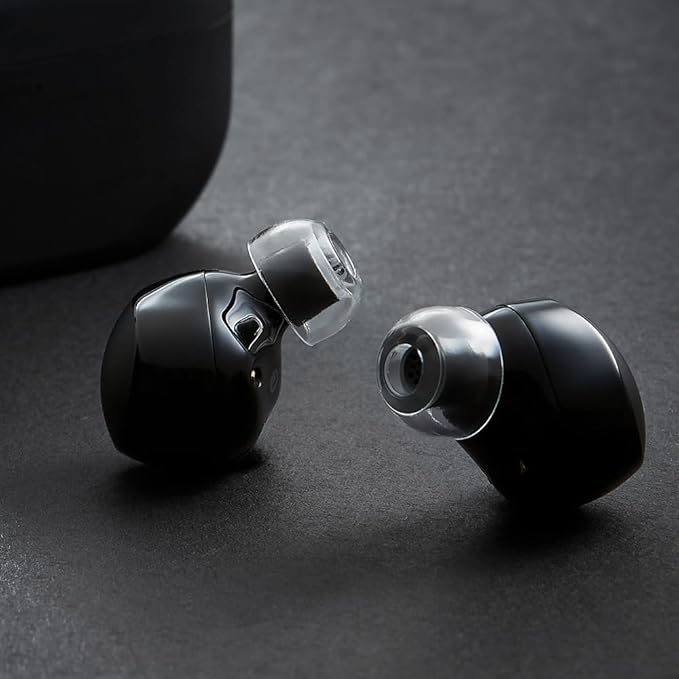AZLA SednaEarfit XELASTEC 2 (MS) - Earbud Tips for Wireless Headphones - Noise Canceling Earbuds Replacement Tips - Eartips Compatible with Sony, Samsung, Beats, JLab, Skullcandy, Sennheiser