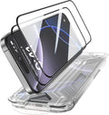3 Pack for iPhone 15 Plus Tempered Glass Screen Protector:9H+ Durable, Auto Positioning, Bubble Free, High Definition, Easy Installation