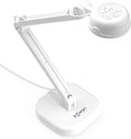 INS-1 USB Document Camera — 8MP Ultra HD, Auto Focus, LED Light, Built-in Microphone, Mac OS, Windows, Chromebook Compatible for Distance Learning, Remote Teaching, Web Conferencing, Live Demo