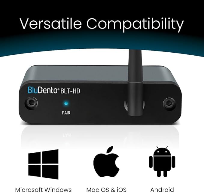 BLT-HD aptX HD Bluetooth Receiver, Hi-Fi Bluetooth v5.1 Audio Adapter with TI DAC,Analog RCA Output, Digital Coaxial and Optical Output with Enhanced Working Range