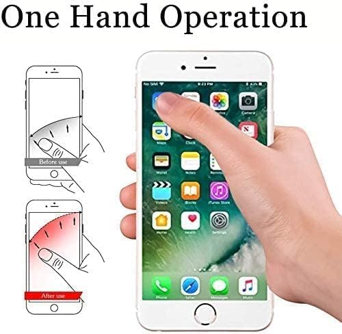 3 Pack Fashionable Clear Glitter Expandible Collapsible Moblile Phone Grip Stand Holder for Smartphones and Tablets Cell Phone Accessory-5 ((Black))