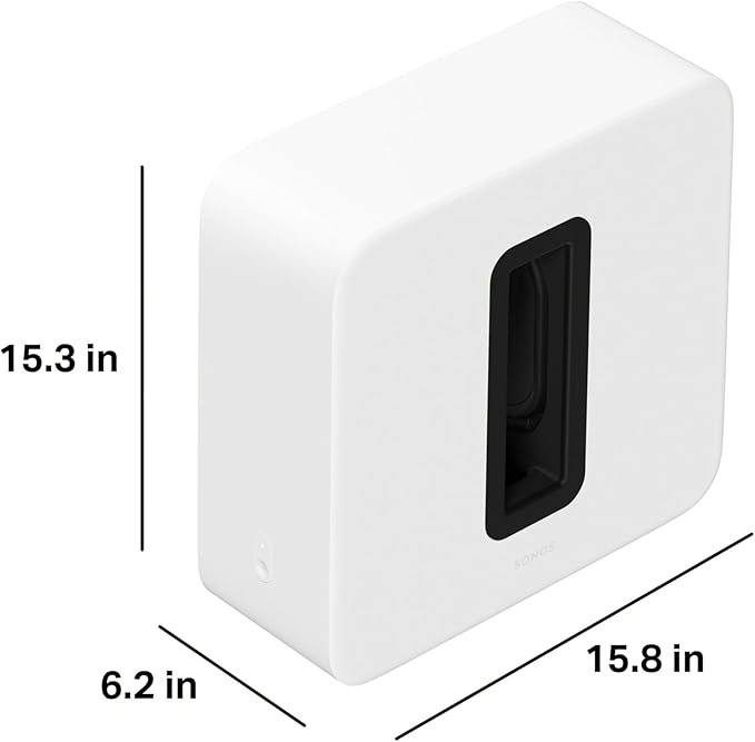 Sonos Sub 4 - Wireless Subwoofer - White