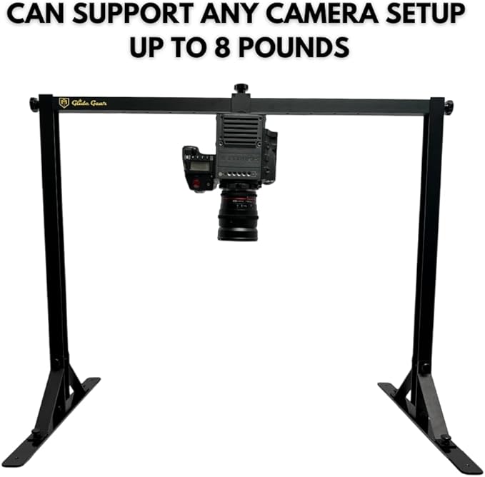 Glide Gear OH100 Professional Metal Overhead Table Top Mount Stand Photography Studio DSLR Video Camera iPhone Top Down Platform