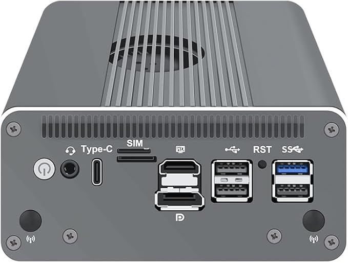 CWWK Intel Alder Lake N100(4C/4T Up to 3.4GHz)/N305(8C/8T Up to 3.8GHz) Dual SFP+10GbE Mini PC|4xIntel I226-V 2.5GbE |DDR5 Memory|PCI-E x4|HDMI+DP+Type-C (10 Gigabit N305, 8G RAM 256G SSD)