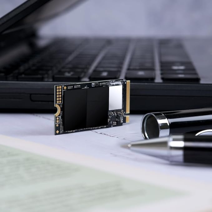 Transcend 2TB M.2 2242 SSD, Up to 5000MB/s, PCIe Gen4x4 NVMe 3D TLC, for Ultra-Thin Laptops, Lenovo Legion Go, Yoga Gen 6, ASUS ExpertBook, ZenBook, Mini PC, DRAM-Less Design for Low Power Consumption