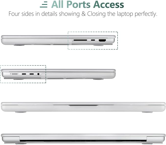 DONGKE for M4 MacBook Pro 16 Inch Case 2024 2023 2021 A3403 A3186 M3 A2991 M2 A2780 M1 A2485 Pro/Max Chip, Plastic Hard Shell Case & Keyboard Cover for Mac Pro 16 with Touch ID, Floral Artistic