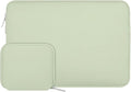 MOSISO Laptop Case 13 inch, 13 inch Laptop Sleeve Bag Compatible with MacBook Air 13 M4 M3 M2 M1 2025-2018 / Pro 13 M2 M1 2025-2016, Neoprene Computer Sleeve Bag with Small Case, Sage Green