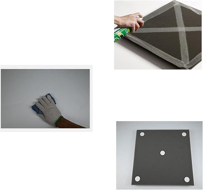 96 Pack Black/BLUE 12 "X 12 "X1" Acoustic Panels Studio Soundproofing Foam Wedge Tiles,