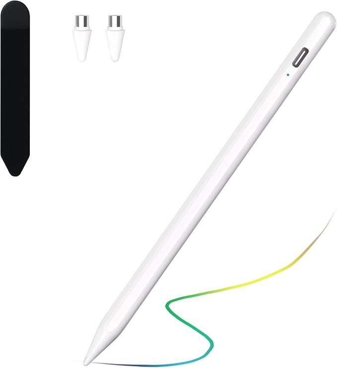 Stylus Pen for iOS&Android Touch Screens, Active Pencil for Samsung, Smart Digital Stylus Pens for Lenovo/Vivo/Mi/HUAWEI and Other Tablets, iPhone/Samsung/Google Pixel Smart Phones for Drawing&Writing