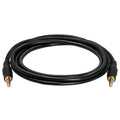 Cmple - 3.5mm Aux Audio Cable Stereo 6 ft AUX Cable Male to Male Speaker Cable Auxiliary Cord Adapter for Car, Phone, Headphones - Black