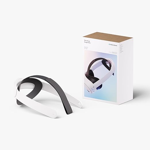 Meta Quest Elite Strap — Works with Meta Quest 3/3S — Premium Comfort and Weight Distribution — Adjustable, Ergonomic Fit — Reduces Pressure and Fatigue