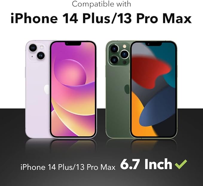 ZAGG InvisibleShield Glass Elite Anti-Glare Screen Protector for Apple iPhone 14 Plus - 5X Shatter Protection, Anti-Fingerprint Technology, Easy to Install